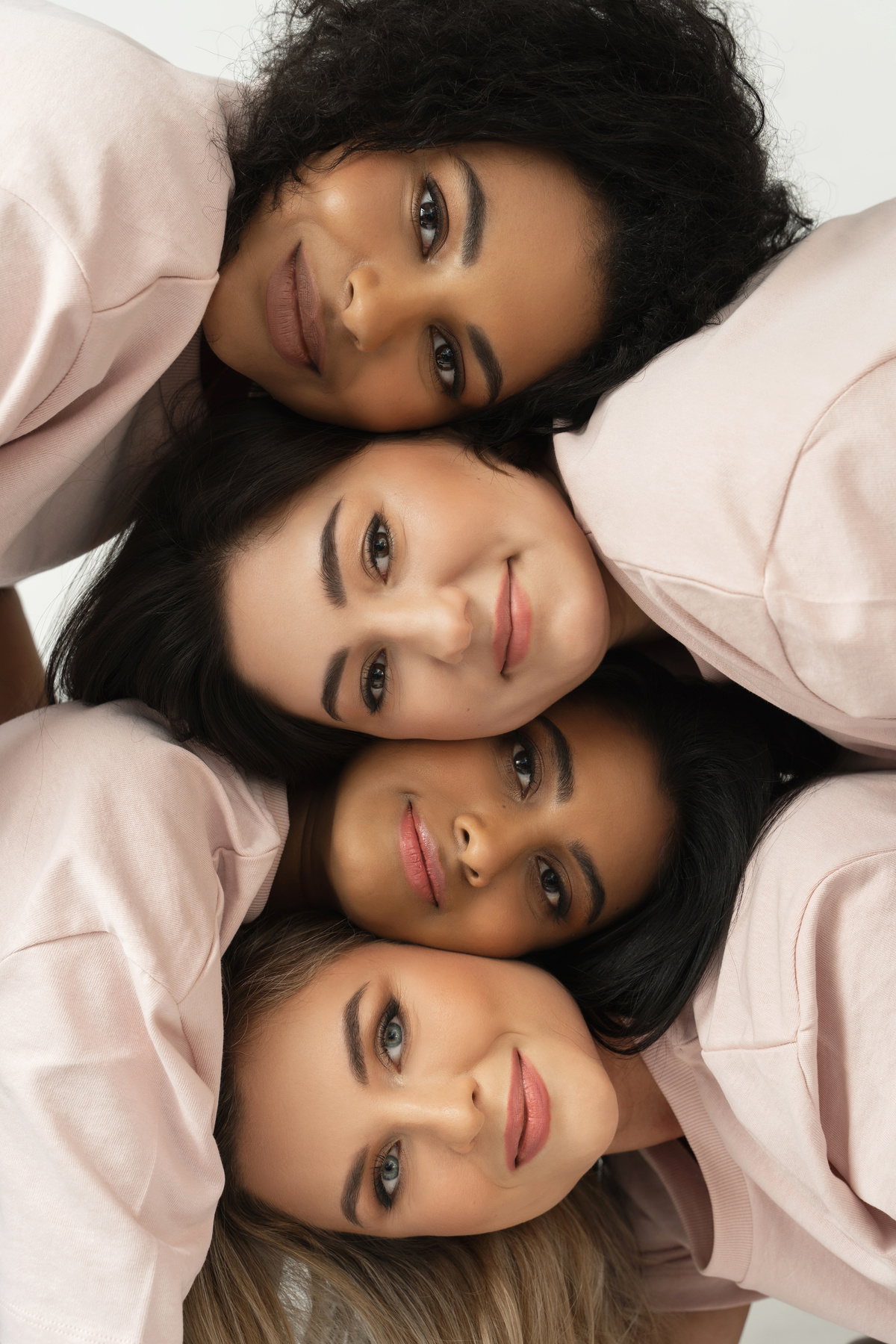 Group of Different Ethnicity Women. Multicultural Diversity and